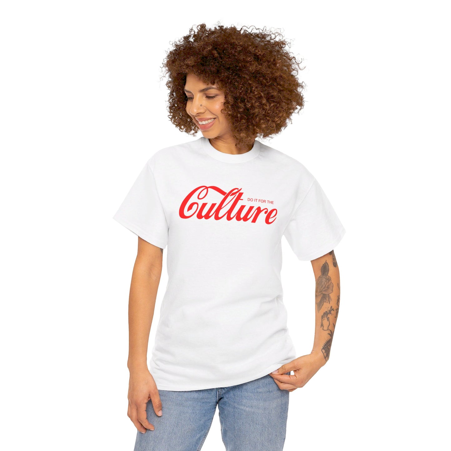 Do it for the Culture Graphic Unisex Heavy Cotton Tee