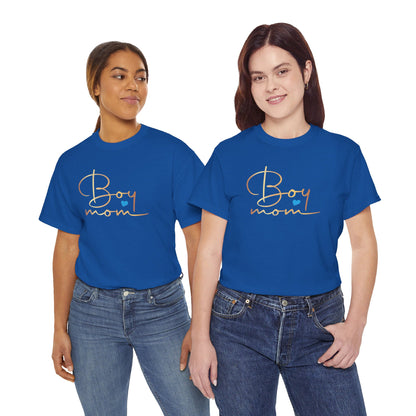 Boy Mom Unisex Heavy Cotton Tee