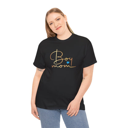 Boy Mom Unisex Heavy Cotton Tee