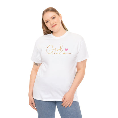 Girl Mom Unisex Heavy Cotton Tee