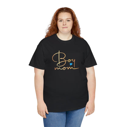 Boy Mom Unisex Heavy Cotton Tee