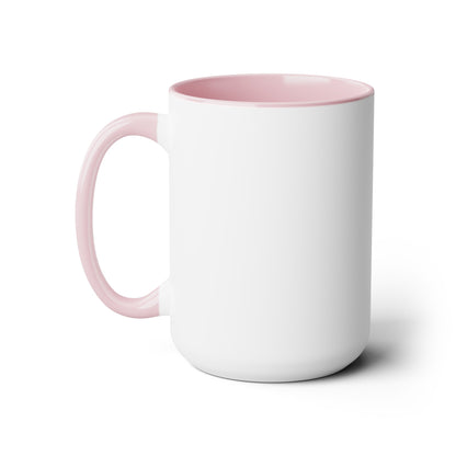 Girl Mom/Boy Mom Two-Tone Coffee Mugs, 15oz