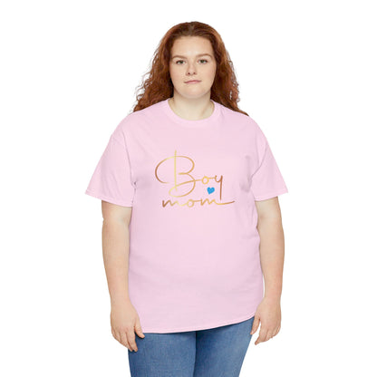 Boy Mom Unisex Heavy Cotton Tee