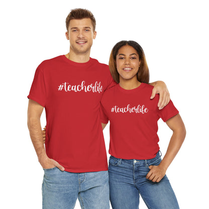 #teacherlife Unisex Heavy Cotton Tee