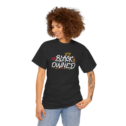 Black Owned Graphic Unisex Heavy Cotton Tee