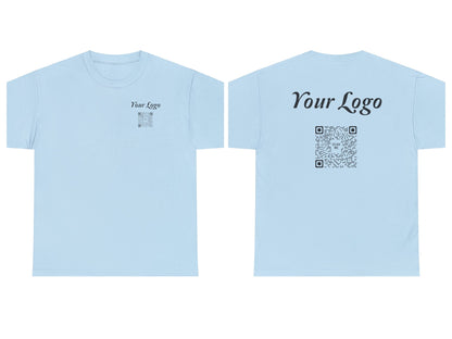 QR Code Tees Front & Back