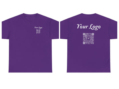 QR Code Tees Front & Back