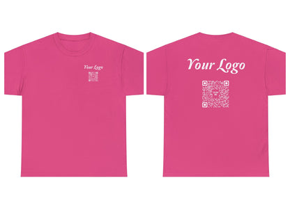 QR Code Tees Front & Back