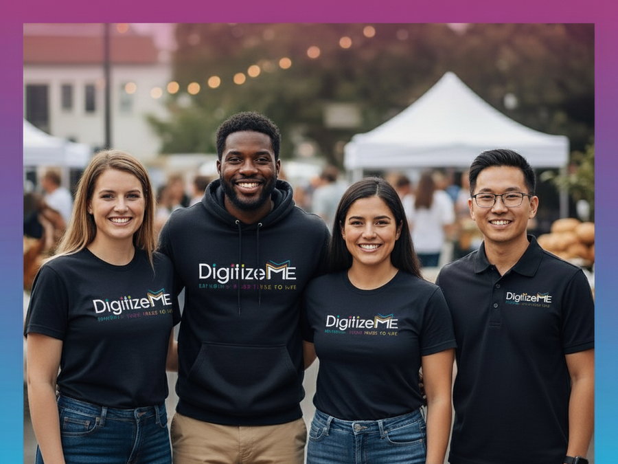 Custom apparel and print products