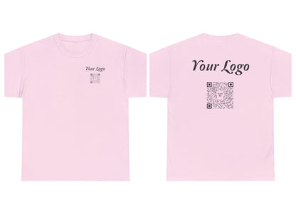 QR Code Tees Front & Back