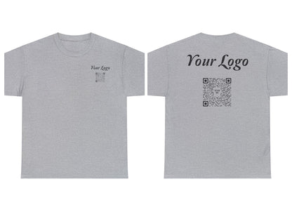 QR Code Tees Front & Back