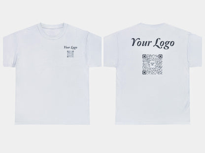 QR Code Tees Front & Back